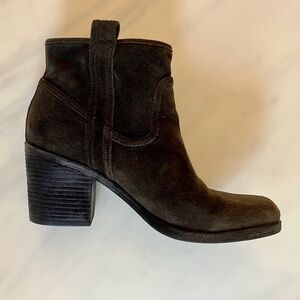 Sigerson Morrison Suede Booties 9.5